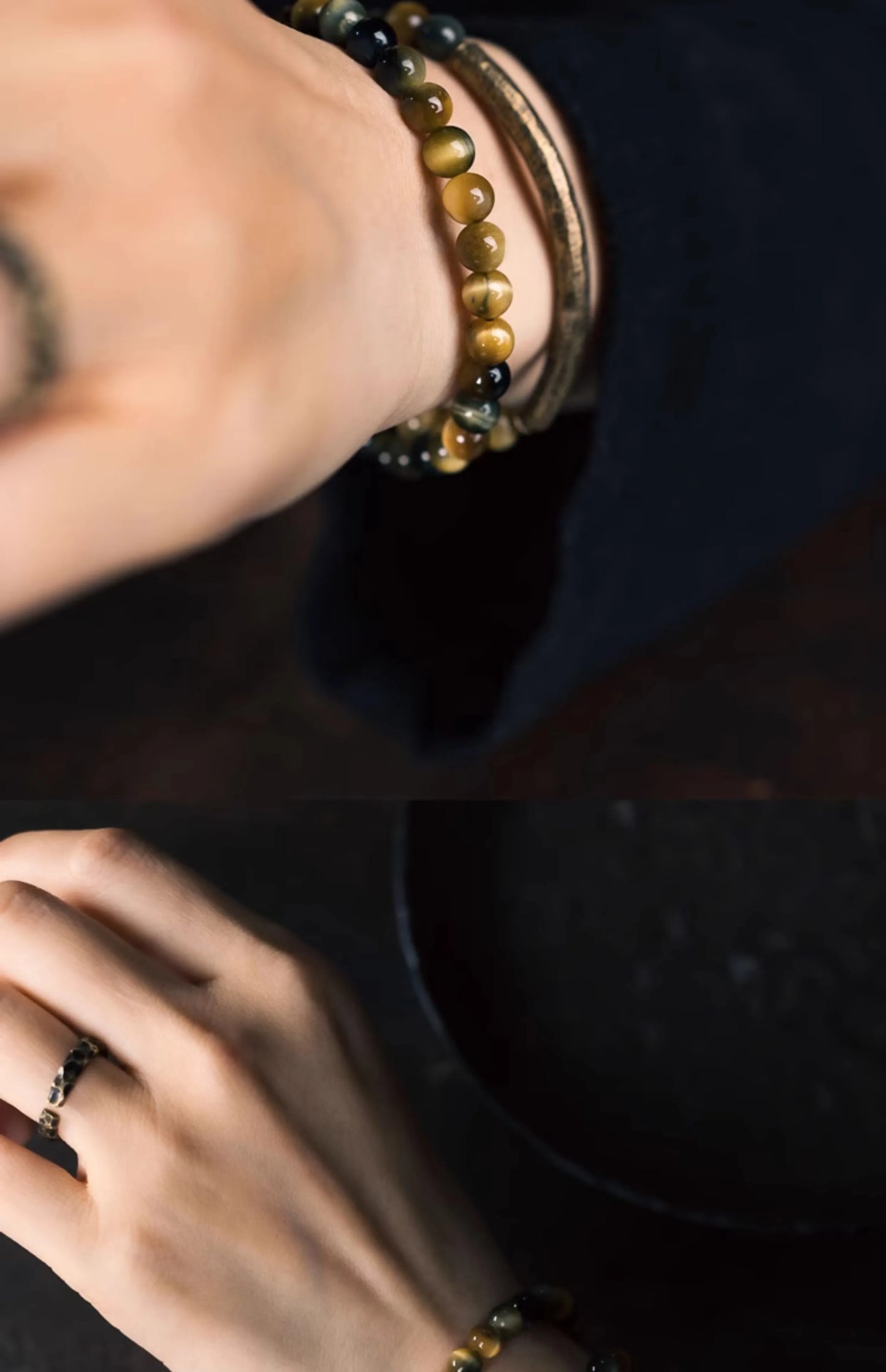 Hermod | Tiger Eye & Copper Handmade Bracelet