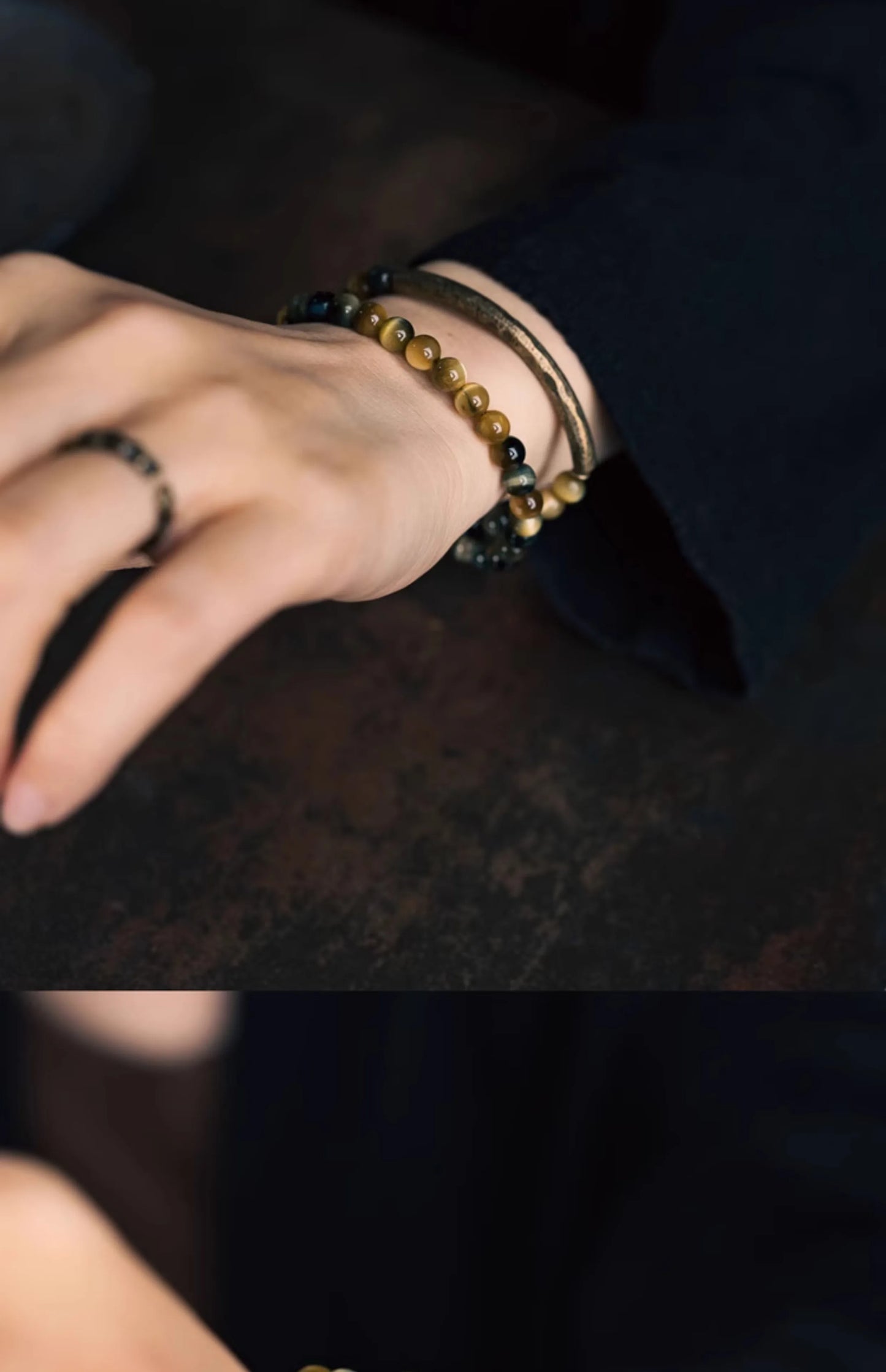 Hermod | Tiger Eye & Copper Handmade Bracelet