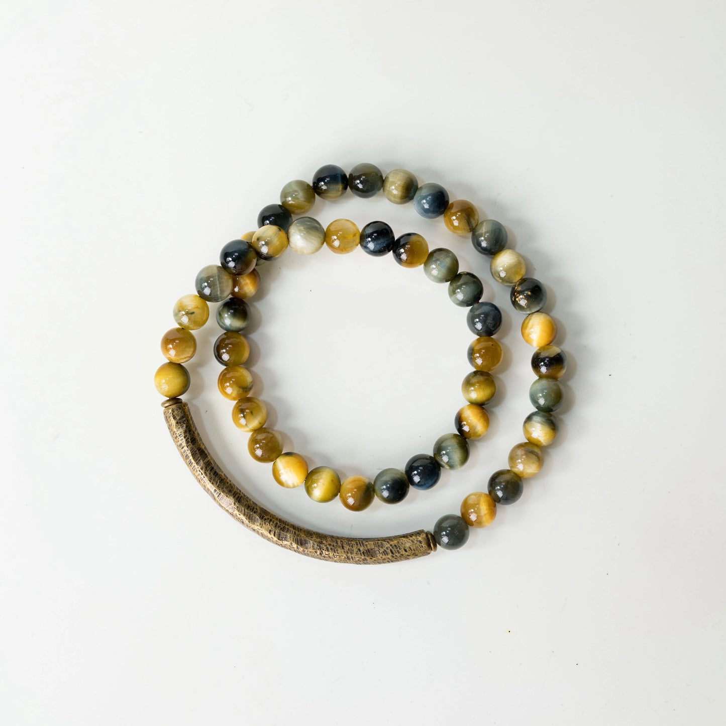 Hermod | Tiger Eye & Copper Handmade Bracelet