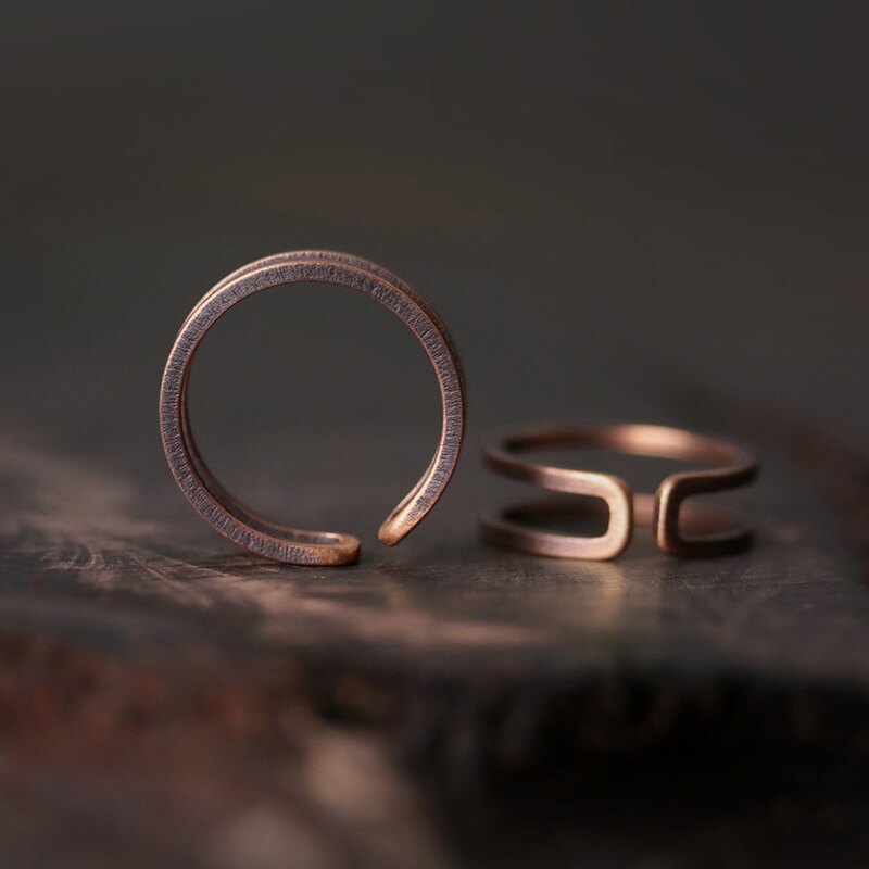 Kajoon Odger Handmade Copper Ring 03