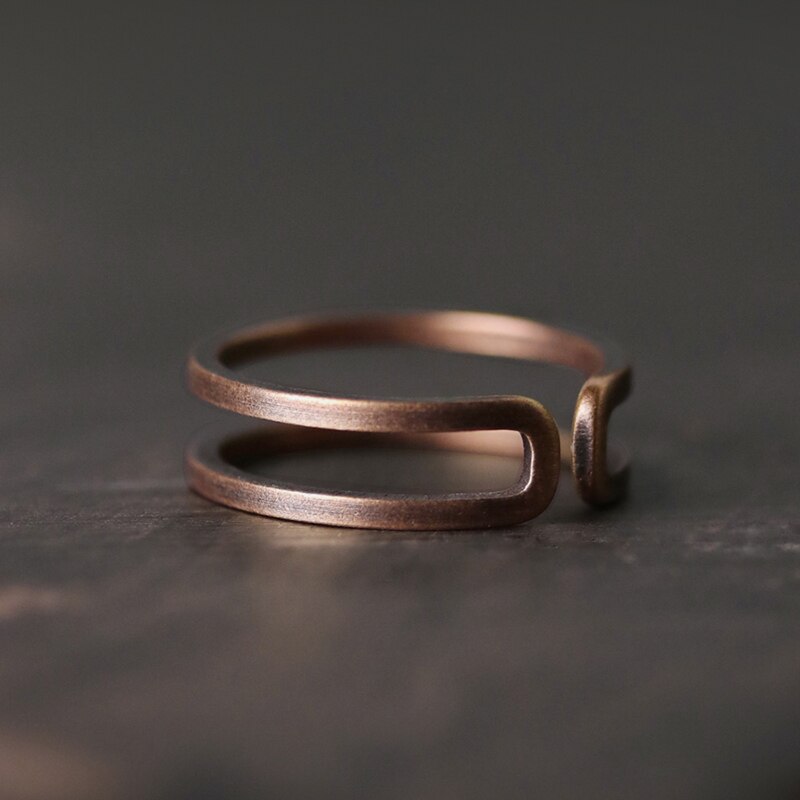 Kajoon Odger Handmade Copper Ring 01