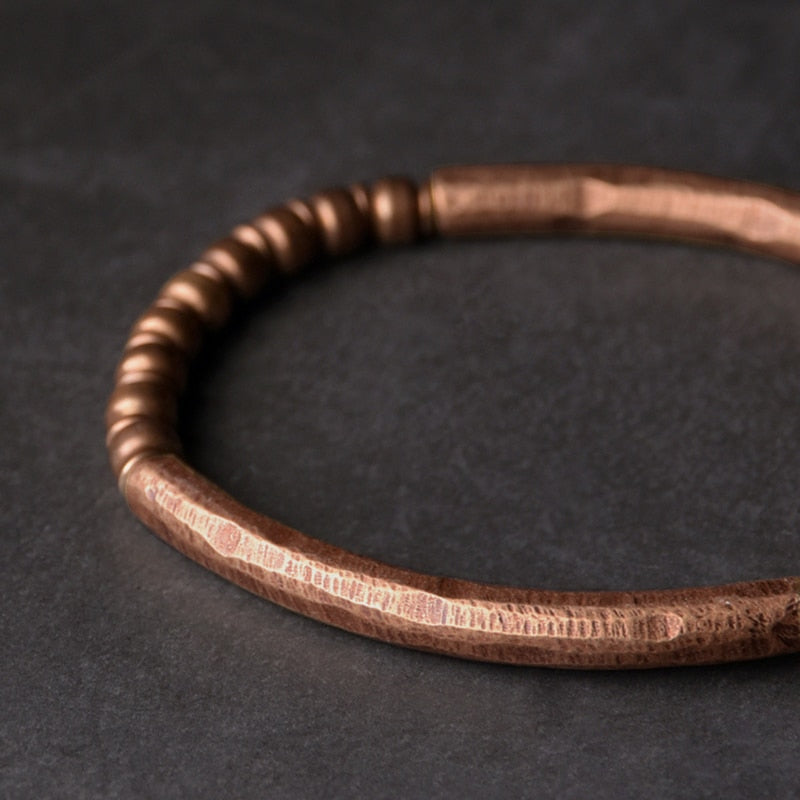 Mens handmade copper on sale bracelets