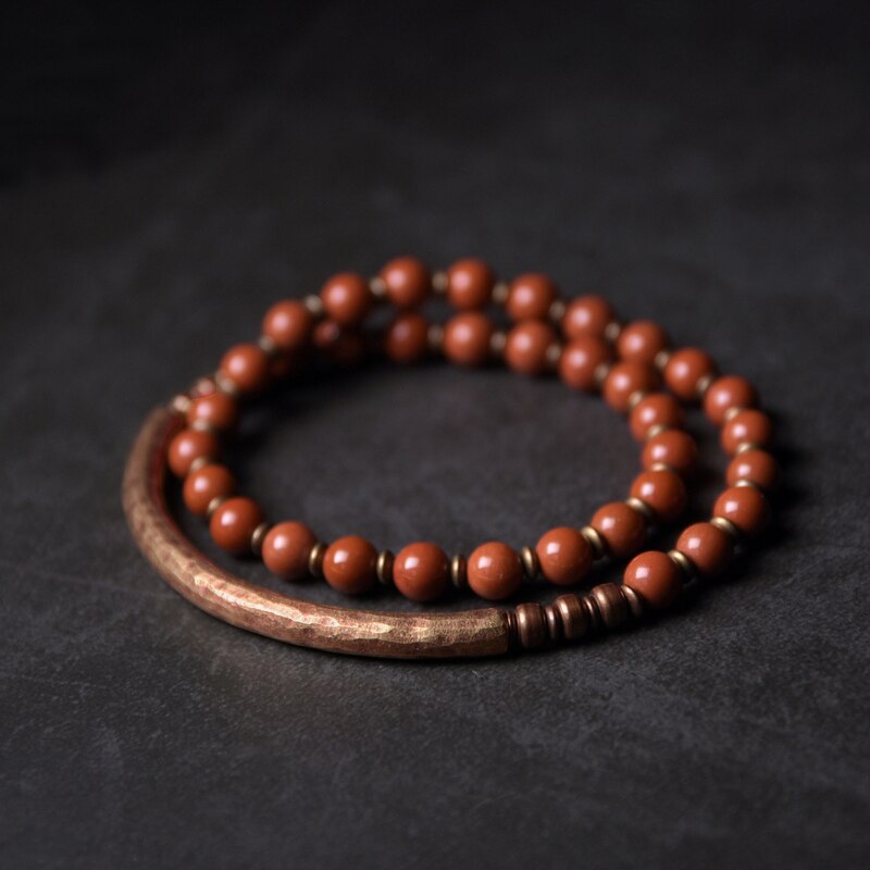 Kajoon Sigrid Handmade Natural Stones & Copper Bracelet 02