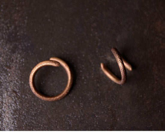 Kajoon Treena Handmade Copper Ring 07