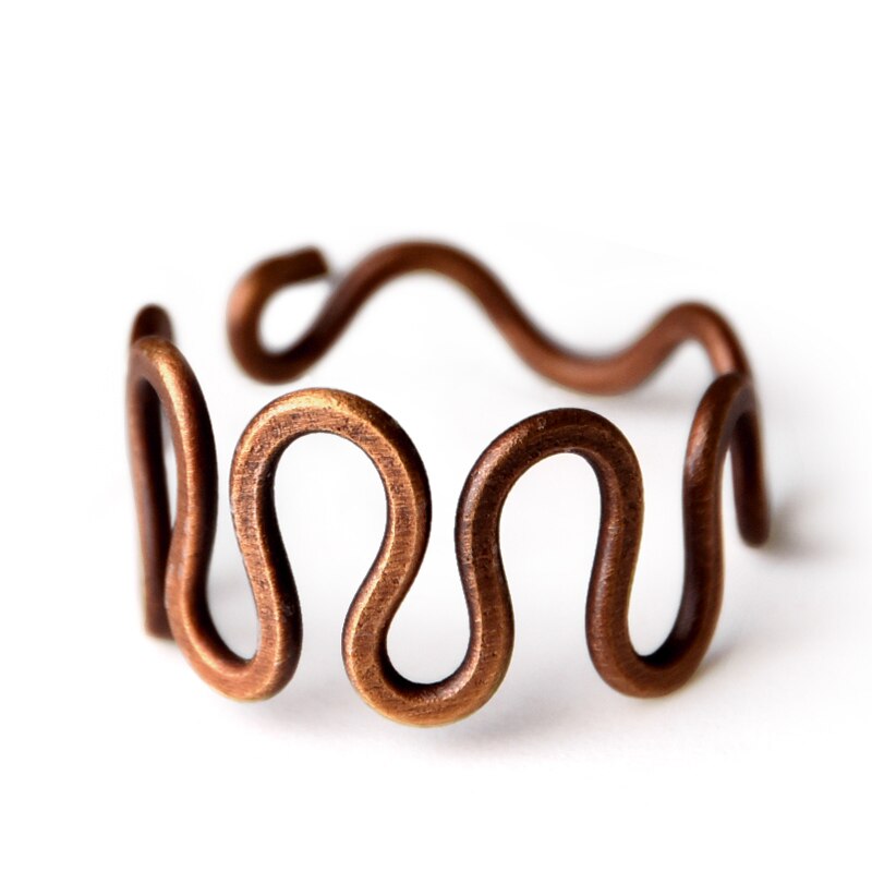 Kajoon Rayna Handmade Copper Ring 04