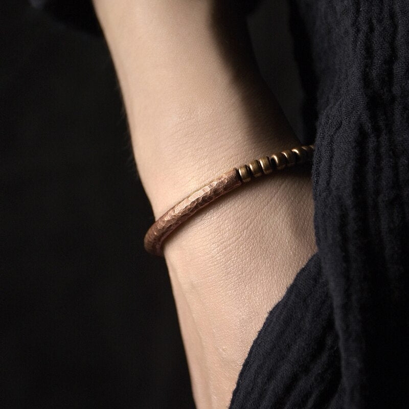 Kajoon Rune Handmade Copper Bracelet 02