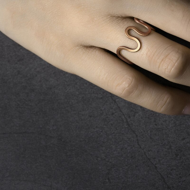 Kajoon Rayna Handmade Copper Ring 03