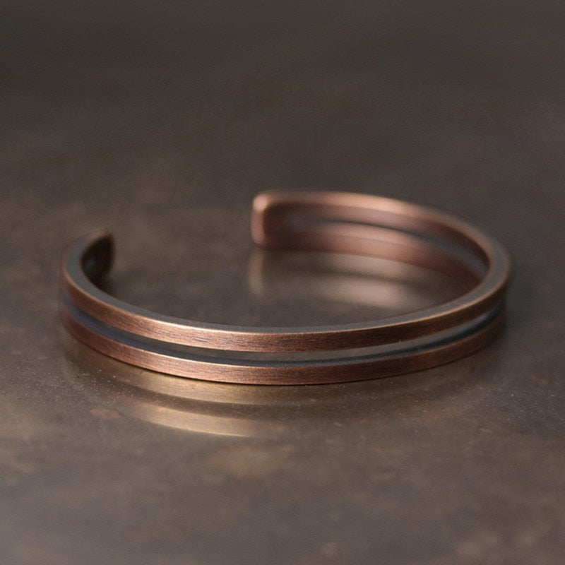 Kajoon Odger Handmade Copper Cuff Bracelet 01