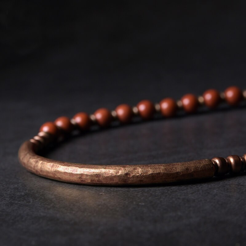 Kajoon Sigrid Handmade Natural Stones & Copper Bracelet 06