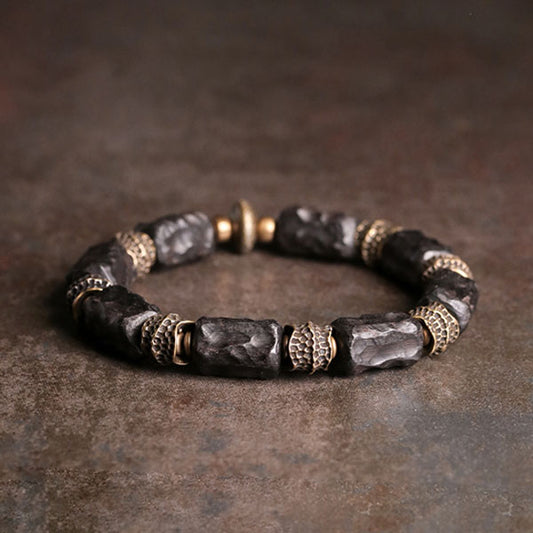 Kajoon Bjorn Handmade Ebony & Copper Bracelet 01