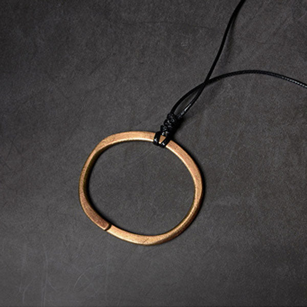 Kajoon Helga Handcrafted Copper Necklace 04