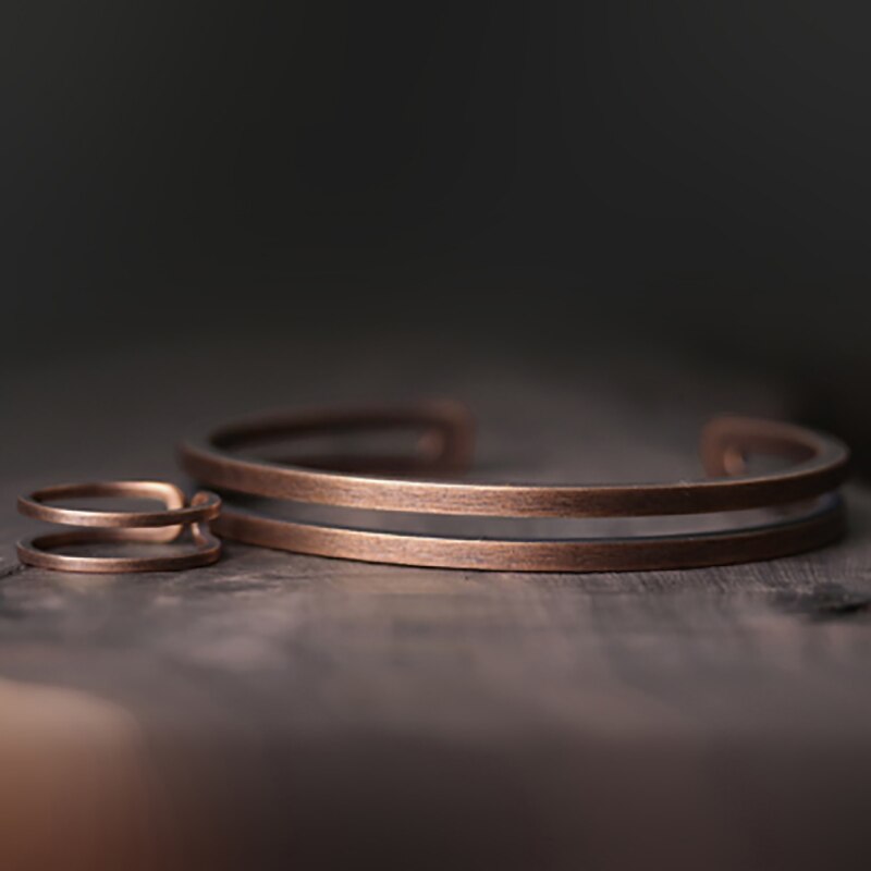 Kajoon Odger Handmade Copper Cuff Bracelet 03