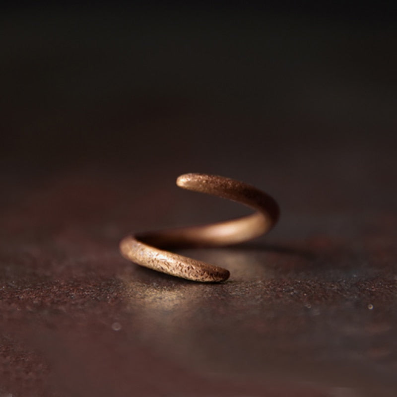 Kajoon Treena Handmade Copper Ring 01